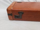 Early 2 Latch Belgium Browning Superposed Small Gauge Tolex Case With 2 Keys - 7 of 8