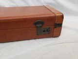 Early 2 Latch Belgium Browning Superposed Small Gauge Tolex Case With 2 Keys - 5 of 8