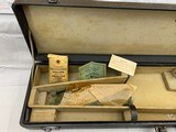 Museum Quality Unfired Pre War Belgium Browning Auto 5 16ga 3 SHOT In Its Original Elephant Hide Case With Paperwork - 4 of 15
