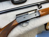 Museum Quality Unfired Pre War Belgium Browning Auto 5 16ga 3 SHOT In Its Original Elephant Hide Case With Paperwork - 9 of 15