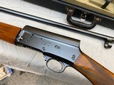 Museum Quality Unfired Pre War Belgium Browning Auto 5 16ga 3 SHOT In Its Original Elephant Hide Case With Paperwork - 11 of 15