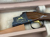 Exceptional 1974 Belgium Browning Superposed Midas Grade Double Signed 410ga 28 Inch Barrels LONG TANG 99% Mint - 1 of 15