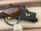 Exceptional 1974 Belgium Browning Superposed Midas Grade Double Signed 410ga 28 Inch Barrels LONG TANG 99% Mint - 4 of 15