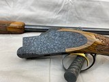 Exhibition Upgrade 1959 Belgium Browning Superposed 20ga Sideplate Bill Mains Master Engraved Carved Stocks RKLT 14.5" LOP 26.5" Barrels Mod - 2 of 15