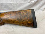 Exhibition Upgrade 1959 Belgium Browning Superposed 20ga Sideplate Bill Mains Master Engraved Carved Stocks RKLT 14.5" LOP 26.5" Barrels Mod - 4 of 15