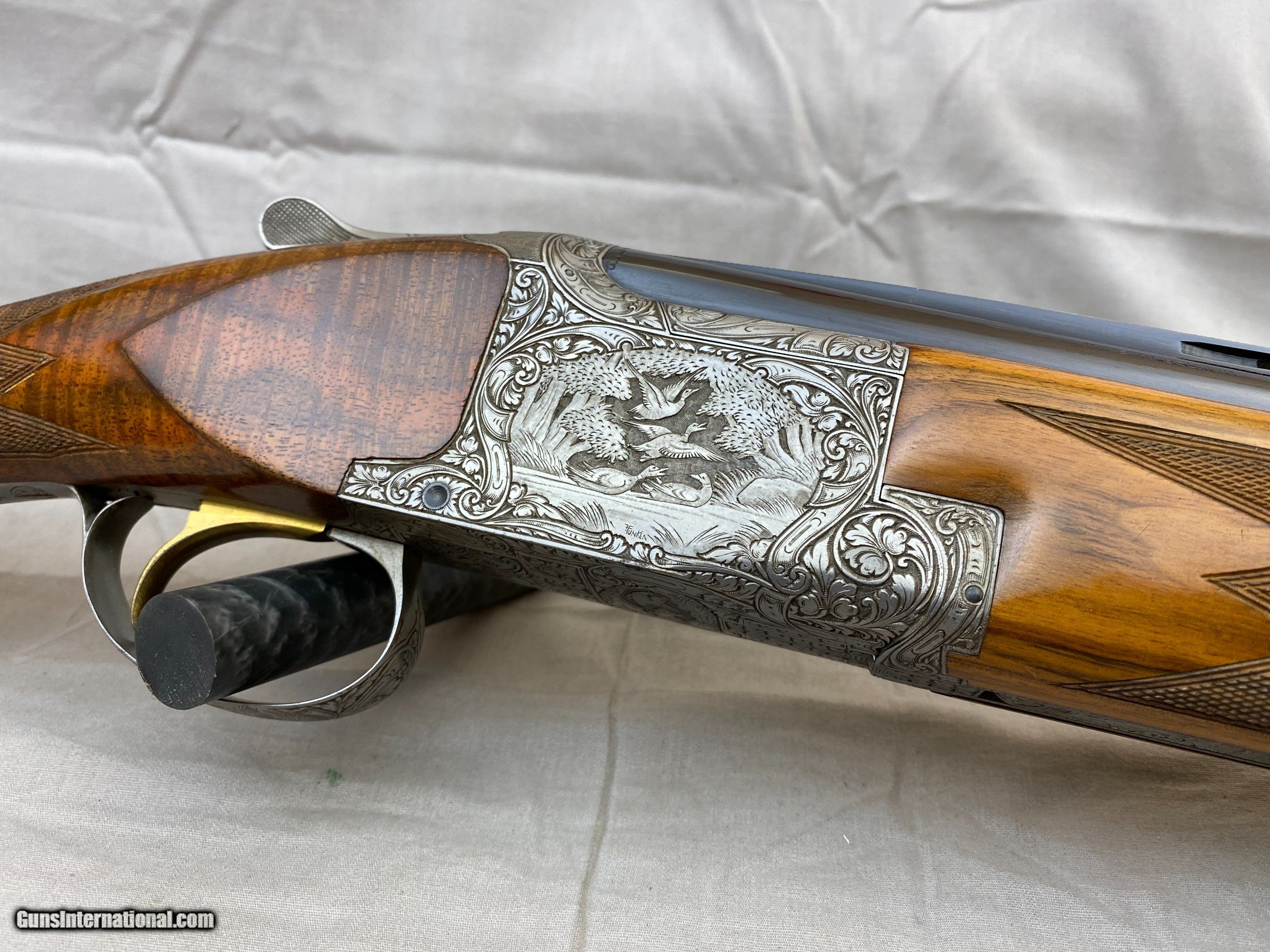 1958 Belgium Browning Grade V 12ga Superposed Felix Funken Engraved 28