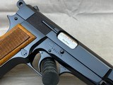 Very Nice 1966 Belgium Browning Hi Power T Series 9mm - 3 of 15