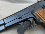 Very Nice 1966 Belgium Browning Hi Power T Series 9mm - 8 of 15