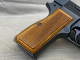 Very Nice 1966 Belgium Browning Hi Power T Series 9mm - 5 of 15