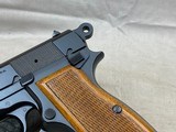 Very Nice 1966 Belgium Browning Hi Power T Series 9mm - 9 of 15