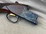 Special Order Cased Belgian Browning Custom Shop Case Hardened B-125 Pair Master Engraved by C. Baerten and JP. Bailey - 7 of 15