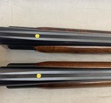 Special Order Cased Belgian Browning Custom Shop Case Hardened B-125 Pair Master Engraved by C. Baerten and JP. Bailey - 14 of 15