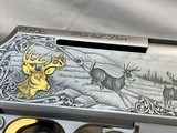 Stunning 1982 Belgium Browning BAR North American Deer .30-06 Engraved and Gold Inlaid by L. Pirotte - 5 of 15