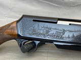 Exceptionally Rare Factory Blued Grade IV Belgian Browning BAR 300 Win Mag 1978 Centennial Prototype Engraved Signed J. Bague - 4 of 15