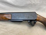 Exceptionally Rare Factory Blued Grade IV Belgian Browning BAR 300 Win Mag 1978 Centennial Prototype Engraved Signed J. Bague - 11 of 15