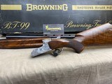 Browning BT-99 Pigeon Grade Hand Engraved Signed by M. Shimomura 32