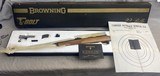 NIB Belgium Browning T-Bolt T2 Deluxe .22lr In Original Box with Test Target - 1 of 15