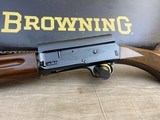 Near New 1984 Browning A5 Light 20ga in the Original Box 26