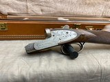 Mint 1987 Browning BSS Sidelock Game Scene Engraved 12ga in Original Case - 1 of 15
