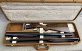 Crisp 1974 Belgian Browning Superposed 12ga Two Barrel Set 26.5