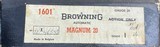 1972 Belgian Browning Magnum 20ga in Original Box 28