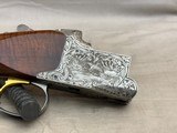 Gorgeous 1972 Belgium Browning Superposed Diana 12ga Flat Knob Long Tang Double Signed by F. Marechal Select Walnut Stock - 5 of 24