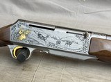 New in Case Belgium Browning FN BAR North American Deer Edition 30-06 Double Signed by J. Dujardin and J. M. Boulanger - 4 of 24