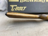 NIB Belgium Browning T-Bolt Deluxe T2 + Original Box With Test Target .22lr - 17 of 25