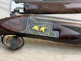 Gorgeous 1977 Belgian Browning Superposed Presentation Series P3 Two Barrel Set Signed by Claude Baerten in RARE Lightning Configuration - 21 of 25