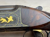 Gorgeous 1977 Belgian Browning Superposed Presentation Series P3 Two Barrel Set Signed by Claude Baerten in RARE Lightning Configuration - 5 of 25