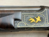 Gorgeous 1977 Belgian Browning Superposed Presentation Series P3 Two Barrel Set Signed by Claude Baerten in RARE Lightning Configuration - 6 of 25