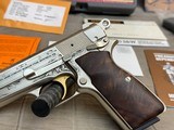 Rare New in Box Browning Hi Power 125th Anniversary Edition with Select Walnut Grips - 10 of 17