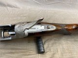 RARE 1966 Belgian Browning Superposed Pointer Grade 12ga/20ga Two Barrel Skeet Set RKLT Hydra-Coil Stock Double Signed by A. Marechal - 7 of 25