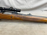 1970 Belgian Browning High Power Rifle Safari Grade .375H&H Magnum w/Factory Iron Sights + Redfield 1-4X Scope - 4 of 24