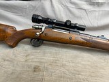 1970 Belgian Browning High Power Rifle Safari Grade .375H&H Magnum w/Factory Iron Sights + Redfield 1-4X Scope