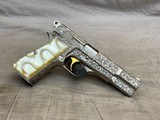 Beautiful Factory Engraved 1968 Belgian Browning Hi Power Renaissance 9mm