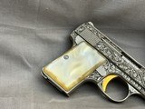 Top Tier Factory Engraved 1968 Belgian Browning Baby Renaissance 25acp - 9 of 14