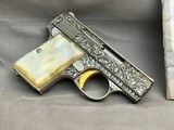 Top Tier Factory Engraved 1968 Belgian Browning Baby Renaissance 25acp