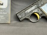 Top Tier Factory Engraved 1968 Belgian Browning Baby Renaissance 25acp - 4 of 14