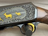 1974 Belgian Browning BAR Grade V Chambered in .270win Signed by M. Bodson and J. M. Florent Exceptional Wood - 12 of 22