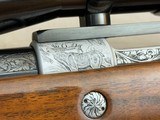 1962 Belgian Browning Olympian Grade High Power Rifle Chambered in .30-06 Triple Signed VandermissenG Select Carved Stock and Engraving - 16 of 25