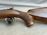 First Year 1961 Belgian Browning High Power Rifle Olympian Grade .30-06 Triple Signed Engraving by R. Risack Select Carved Stock - 12 of 24