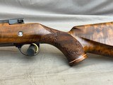 1969 Belgian Browning Medallion Grade .243win Heavy Barrel Gorgeous Carved Olympian Walnut Stock - 12 of 25