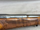 1969 Belgian Browning Medallion Grade .243win Heavy Barrel Gorgeous Carved Olympian Walnut Stock - 5 of 25