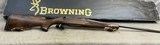 Browning A-Bolt Pronghorn Antelope Edition .243win Gold Inlaid Engraved Select Walnut Original Box - 1 of 24