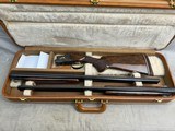 Very Rare Belgian Browning Superposed Midas Magnum 12ga/20ga Two Barrel Set both 28