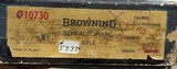 Stunning 1971 Belgian Browning BAR Grade V 7mm Rem Mag Single Signed by Greco in Original Box - 24 of 25