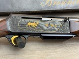 Stunning 1971 Belgian Browning BAR Grade V 7mm Rem Mag Single Signed by Greco in Original Box - 13 of 25