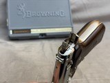 New in Case 2002 Browning BDA .380acp Nickel Finish Extra Magazine Gun Lock + Manual - 13 of 22