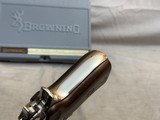 New in Case 2002 Browning BDA .380acp Nickel Finish Extra Magazine Gun Lock + Manual - 12 of 22